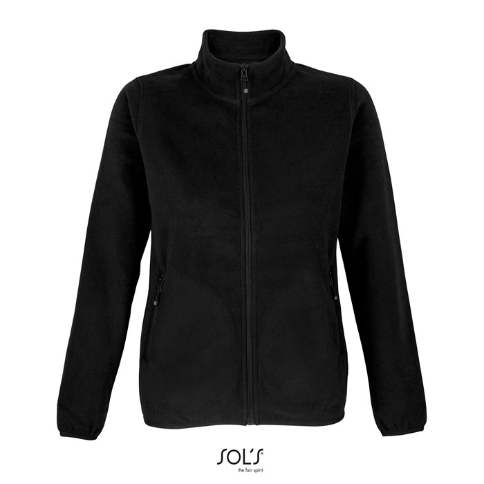 Veste polaire promotionnelle recyclée 280g Femme Noir 1